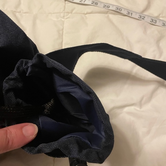 Everest Dual Water Bottle Hiking Fanny Pack Navy Blue - Picture 6 of 9